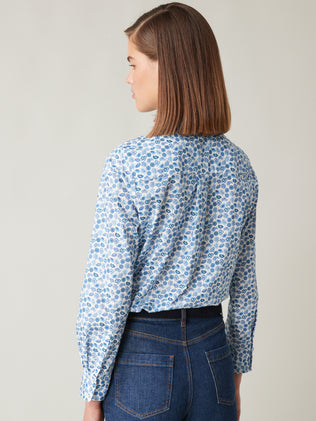 Damen-Hemdbluse aus Liberty-Stoff - Limited Collection
