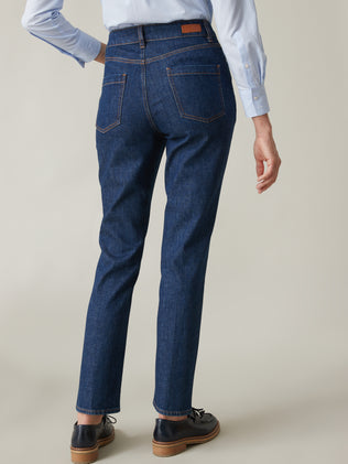 Damen-Zigaretten-Jeans - Bio-Baumwolle, nachhaltig gewaschen