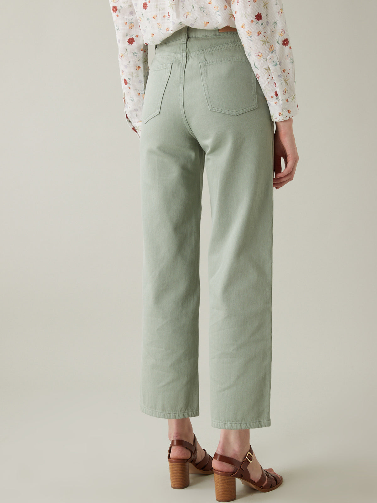 Damen Wide Leg Jeans - Bio-Baumwolle, nachhaltiges Waschen