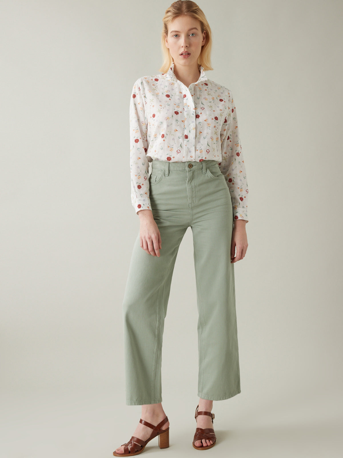 Damen Wide Leg Jeans - Bio-Baumwolle, nachhaltiges Waschen