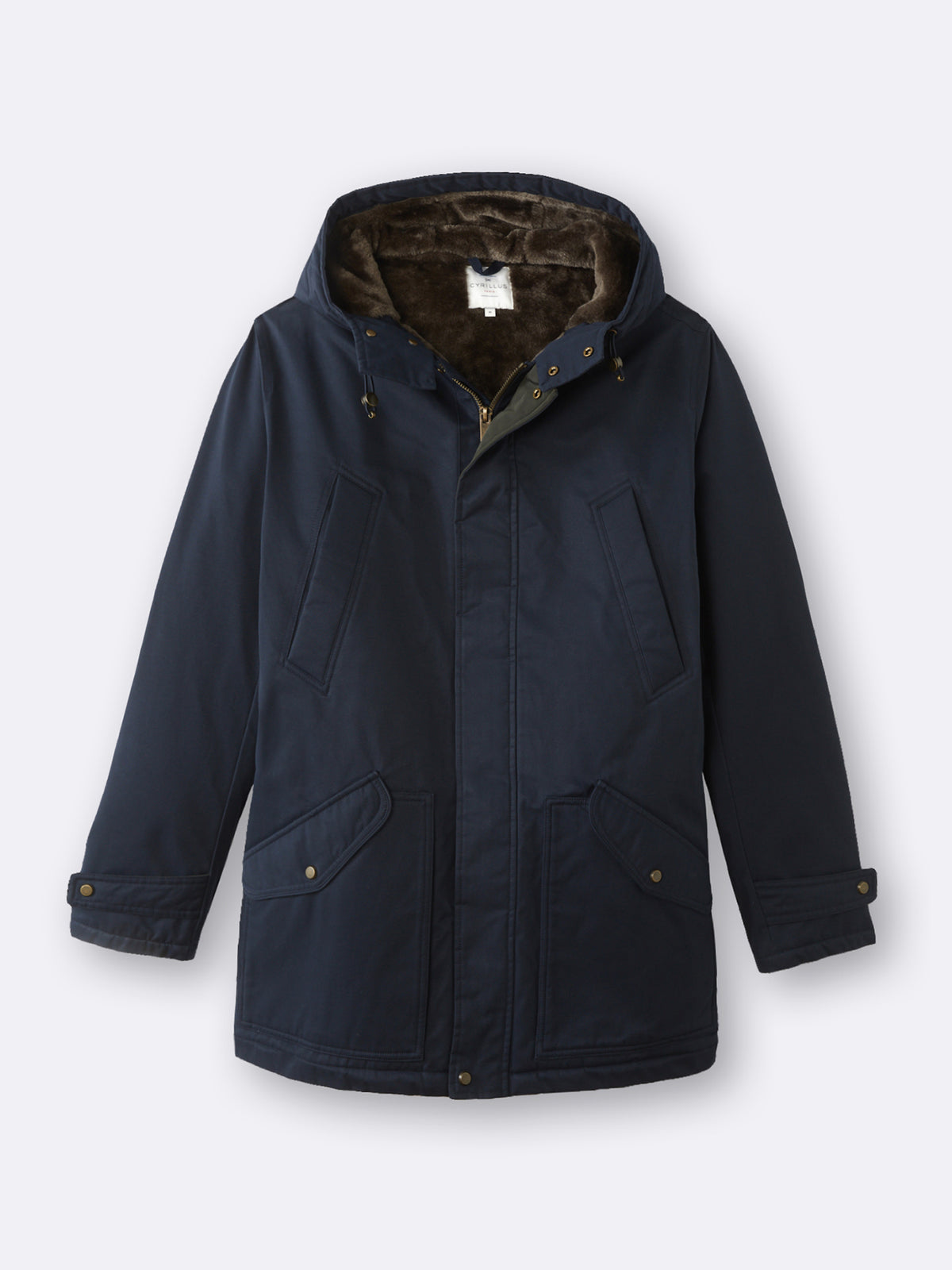 Herren-Parka mit Futter