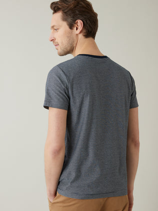 Gestreiftes Herren T-Shirt - Bio-Baumwolle