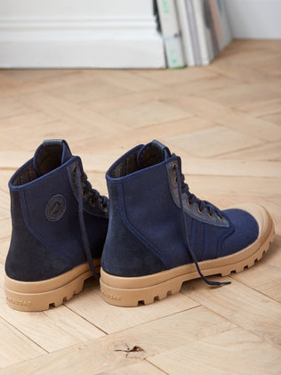 Authentique Pataugas Mid-Sneakers aus Bio-Baumwolle