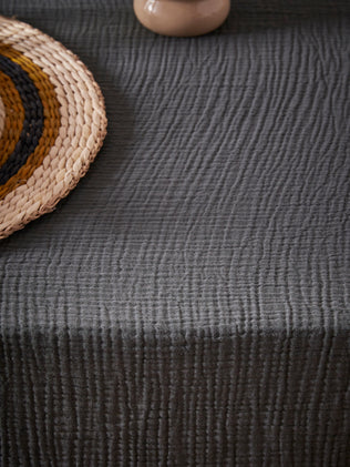 Tischdecke oder Vorhang aus Baumwoll-Gaze