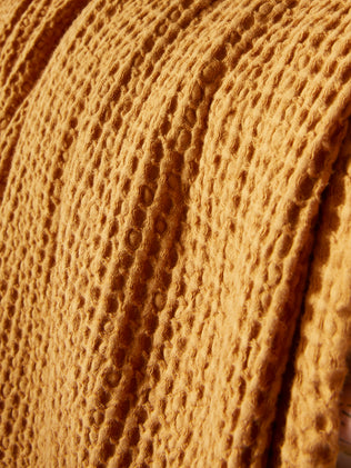 Plaid aus Struktur-Baumwolle