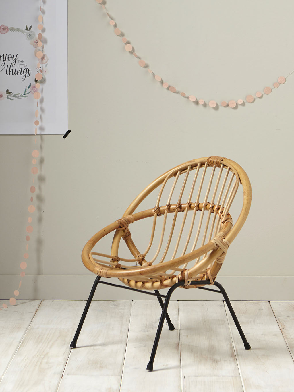 Kinder-Sessel, Rattan