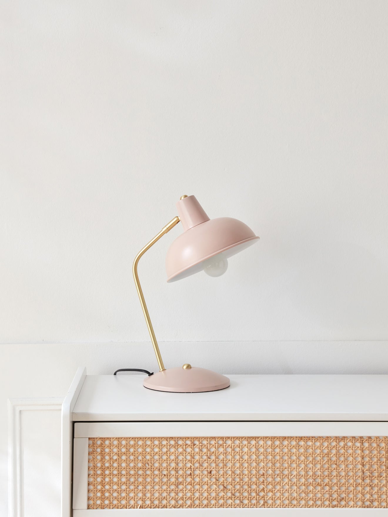 Lampe im Retro-Stil