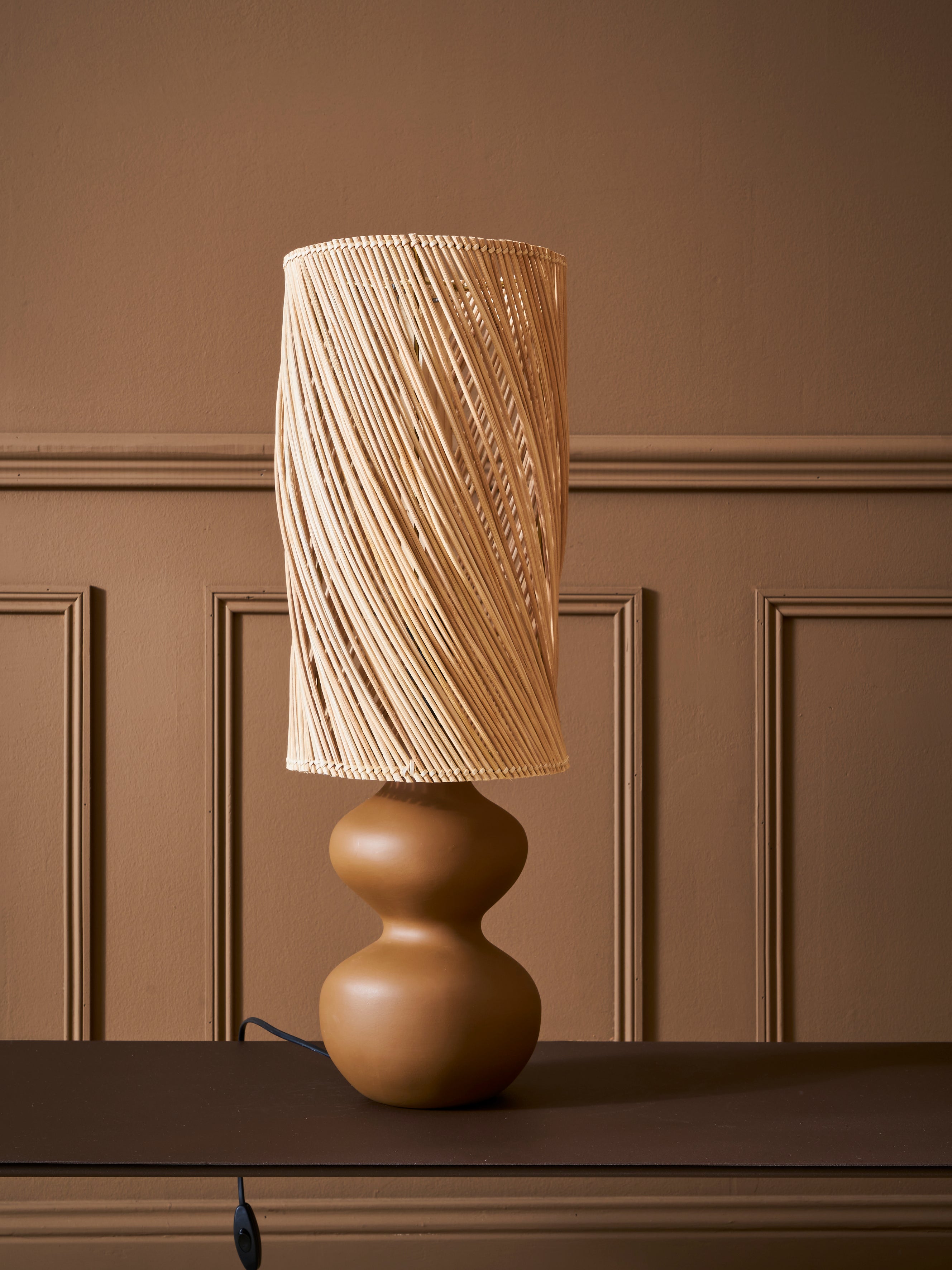 Exklusive Kollektion Cyrillus X Homata - Lampenschirm aus Rattan NATO