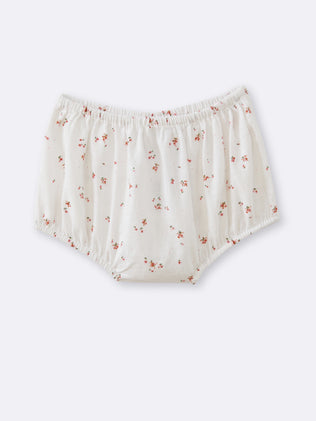 Babykleid und Bloomer aus Leinen und Baumwolle