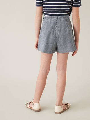 Mädchen-Shorts, gestreift - Kollektion « Hickory Stripes »
