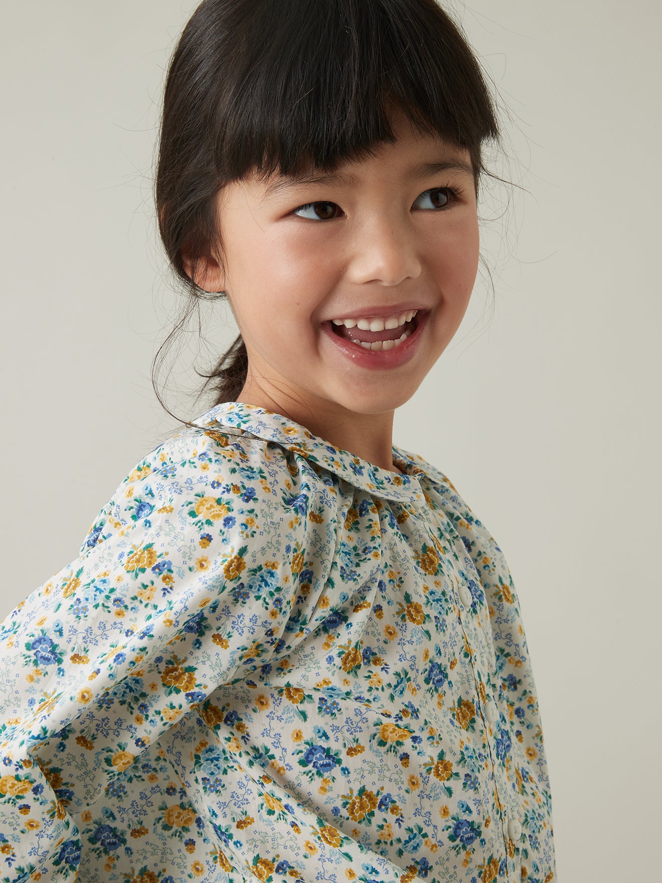 Mädchenbluse aus Liberty®-Stoff