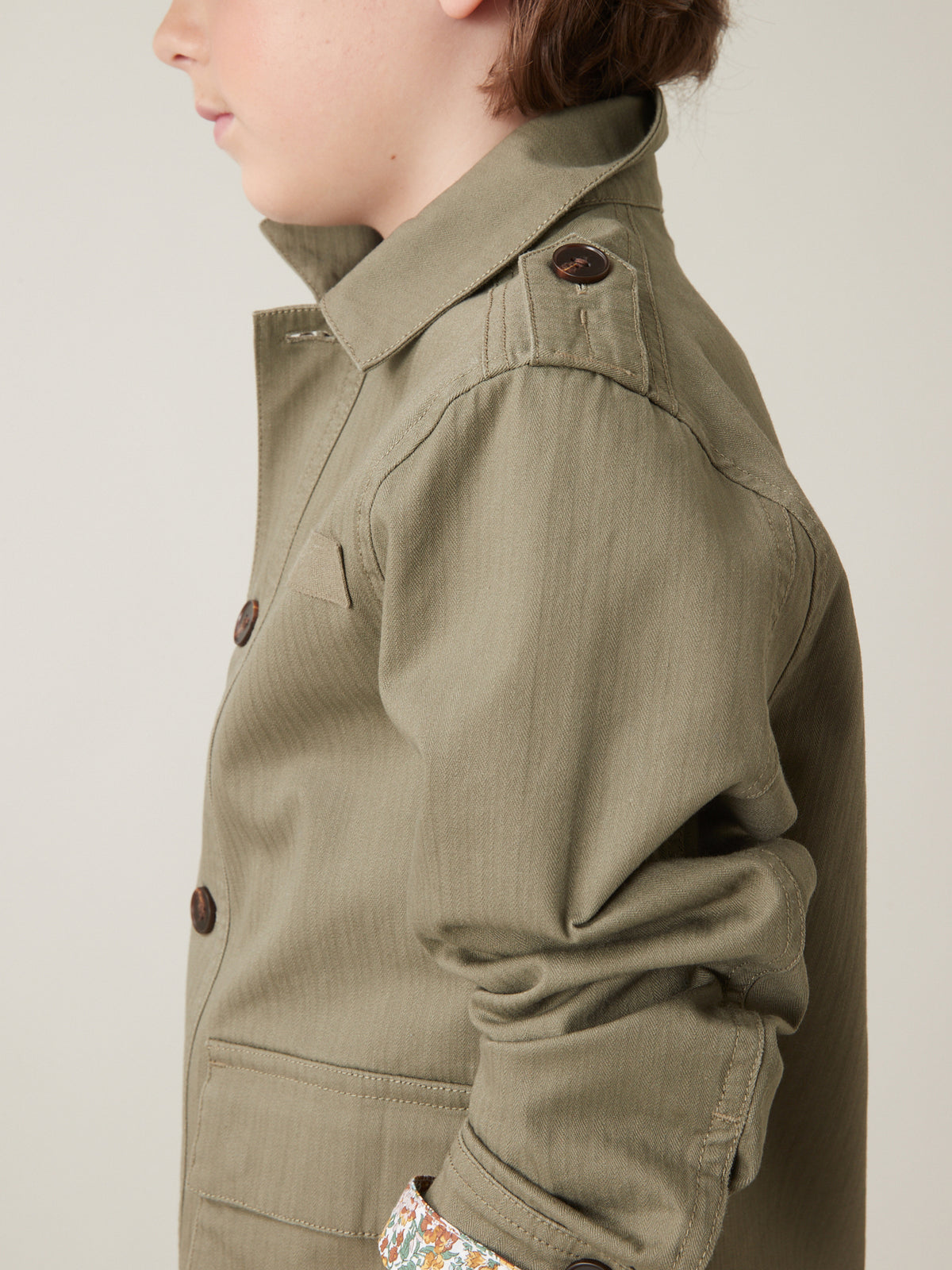 Jungen-Parka im Safari-Look