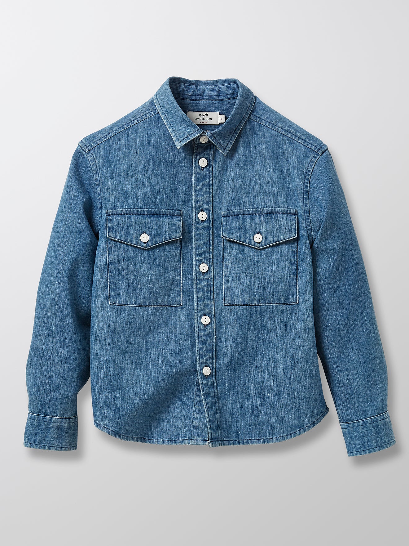 Jungen-Jeanshemd