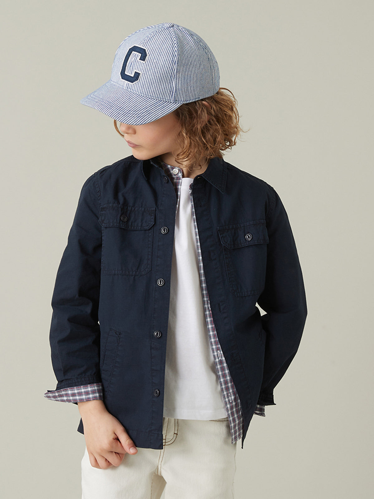 Jungenhemd, Ripstop-Stoff