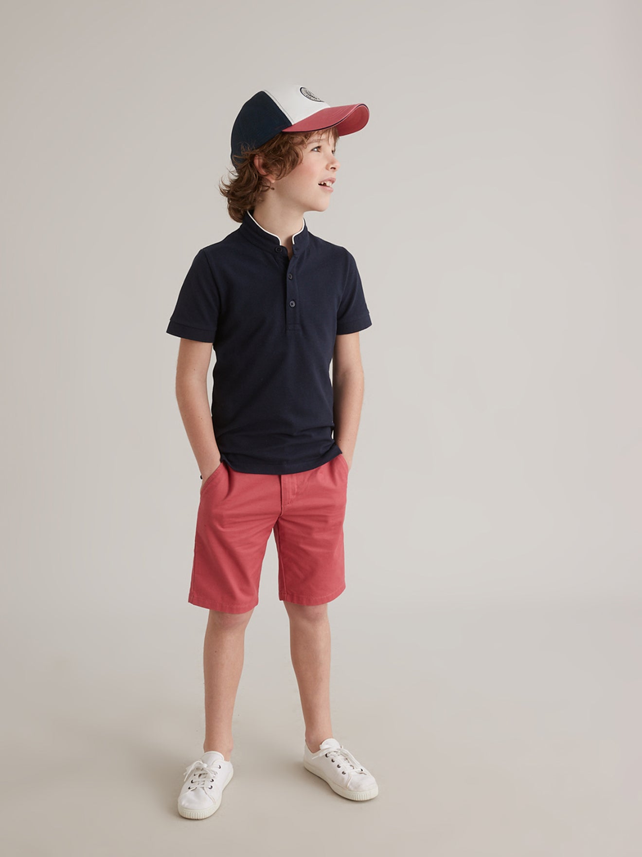 Jungen-Poloshirt – Bio-Baumwolle