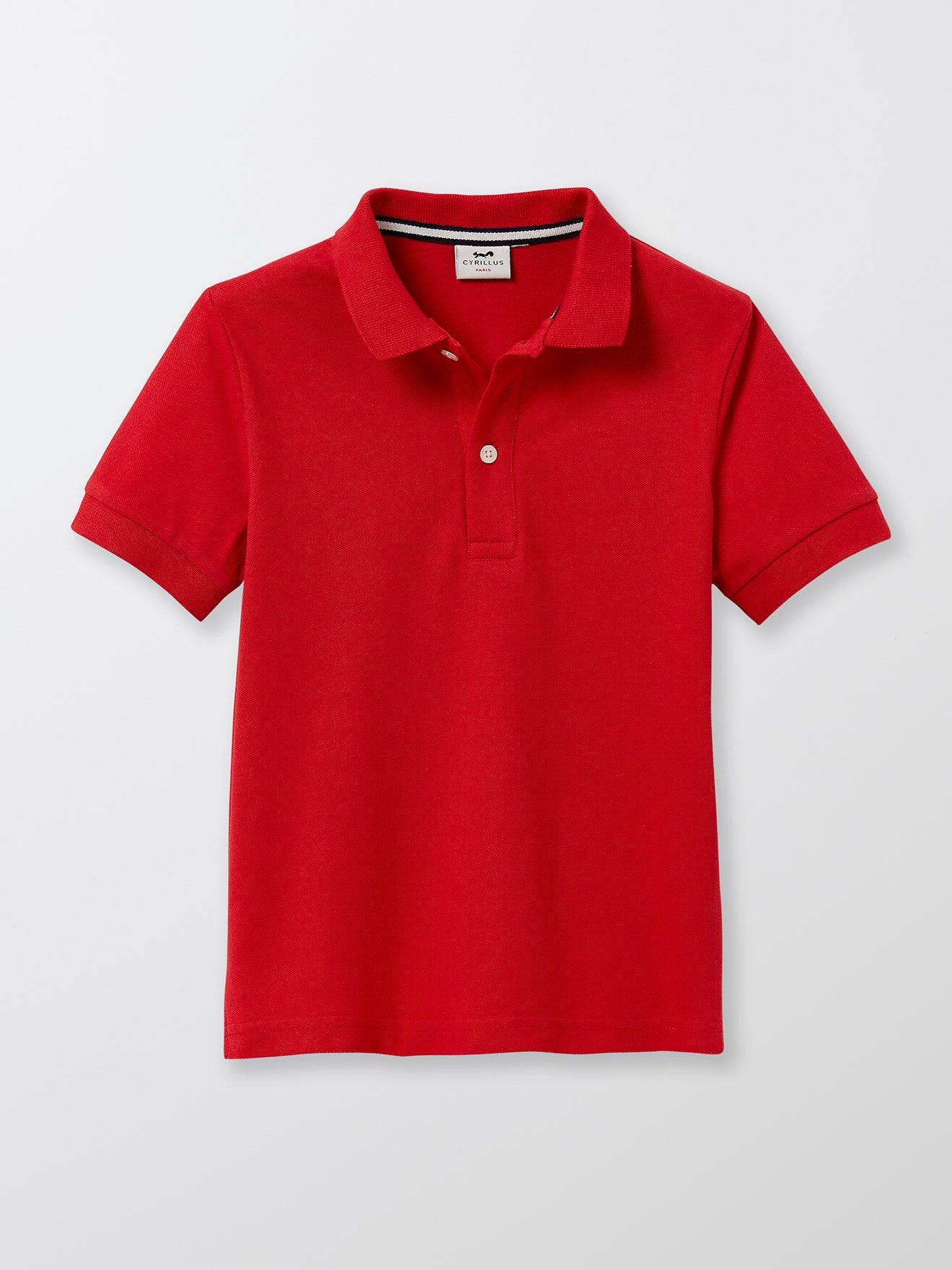 Jungen-Poloshirt – Bio-Baumwolle