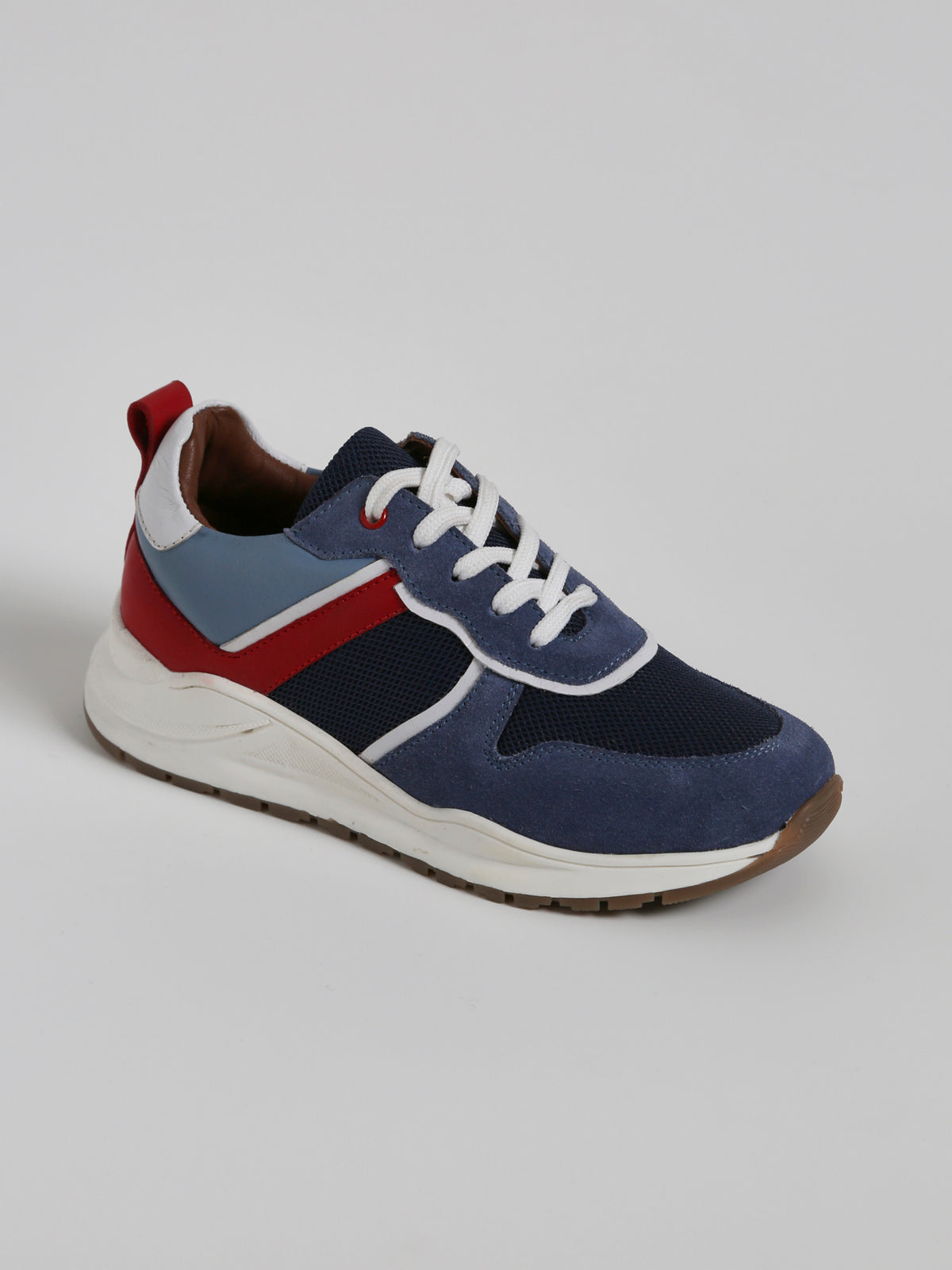 Jungen-Sneakers aus Leder