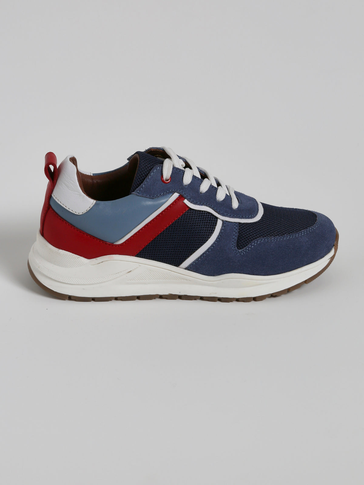 Jungen-Sneakers aus Leder